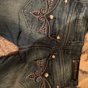 Rock revival size 27 barely worn jeans